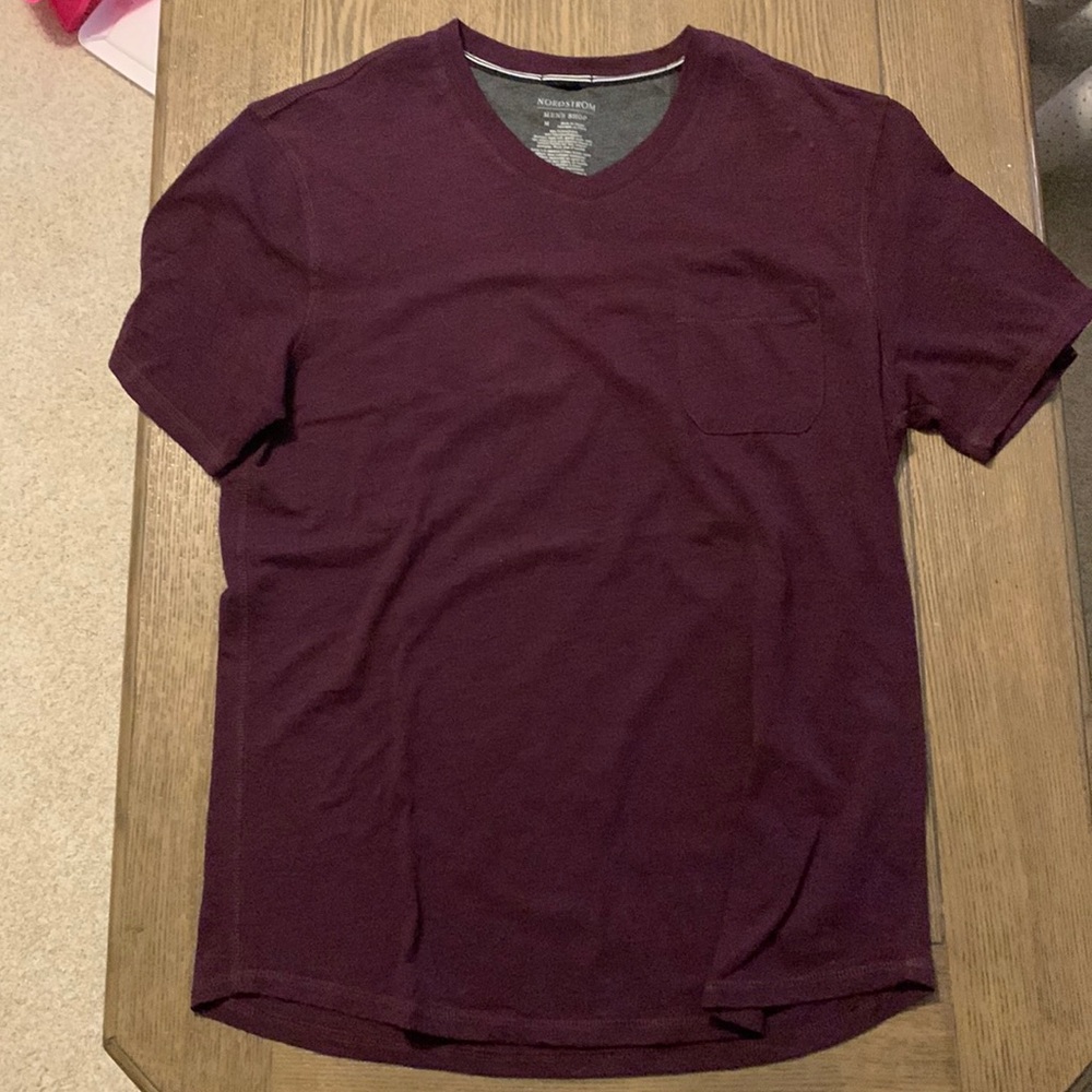Nordstrom Mens Shop V-Neck T Shirt Medium
